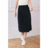Celtic & Co. Blue Organic Cotton Corduroy Wrap Skirt