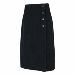 Celtic & Co. Blue Organic Cotton Corduroy Wrap Skirt -Celtic & Co Shop unnamed file 1030