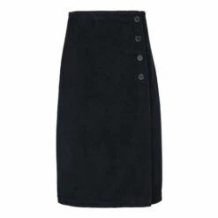 Celtic & Co. Blue Organic Cotton Corduroy Wrap Skirt -Celtic & Co Shop unnamed file 1033
