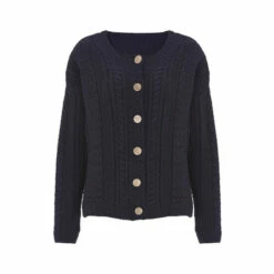 Celtic & Co. Womens Blue The Shetland Cardigan 2 Celtic & Co. Womens Blue The Shetland Cardigan -Celtic & Co Shop unnamed file 1061