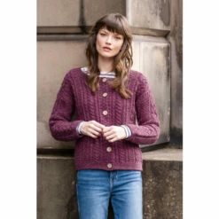 Celtic & Co. Pink The Shetland Cardigan