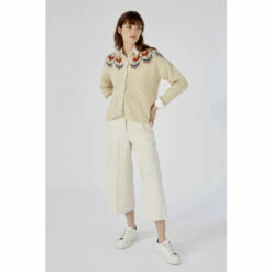 Celtic & Co Shop 24 Celtic & Co. Celtic & Co Natural Donegal Fairisle Cardigan