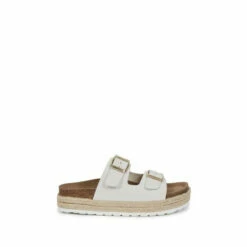 Celtic & Co. Celtic & Co White Double Buckle Sandals -Celtic & Co Shop unnamed file 1156