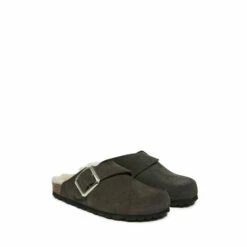 Celtic & Co. Celtic & Co Grey Sheepskin Lined Clogs -Celtic & Co Shop unnamed file 1196