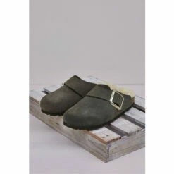Celtic & Co. Celtic & Co Grey Sheepskin Lined Clogs -Celtic & Co Shop unnamed file 1198