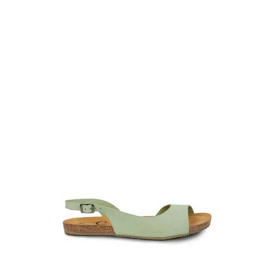 Celtic & Co. Sage Green Sling Back Flat Sandals 7 Celtic & Co. Sage Green Sling Back Flat Sandals - Image 7