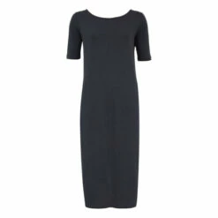 Celtic & Co. Navy Blue Linen/Cotton Button Back Dress 10 Celtic & Co. Navy Blue Linen/Cotton Button Back Dress -Celtic & Co Shop unnamed file 1227