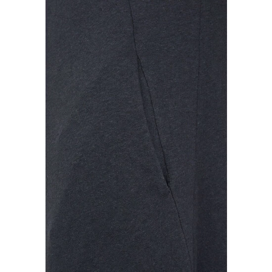 Celtic & Co. Navy Blue Linen/Cotton Button Back Dress 6 Celtic & Co. Navy Blue Linen/Cotton Button Back Dress - Image 6