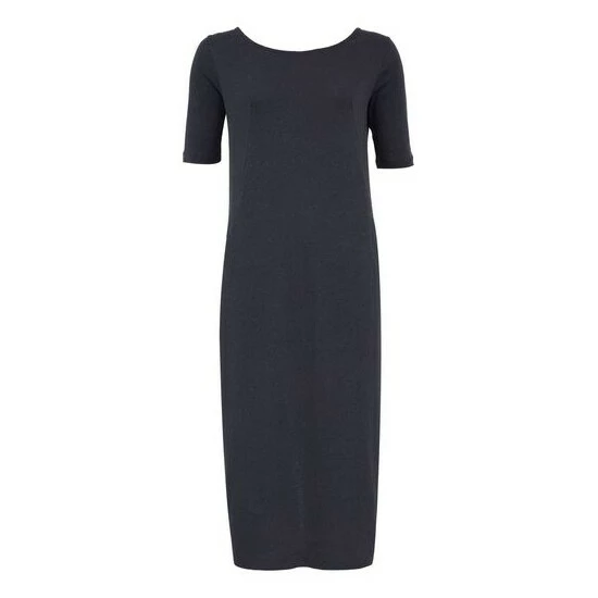 Celtic & Co. Navy Blue Linen/Cotton Button Back Dress 7 Celtic & Co. Navy Blue Linen/Cotton Button Back Dress - Image 7