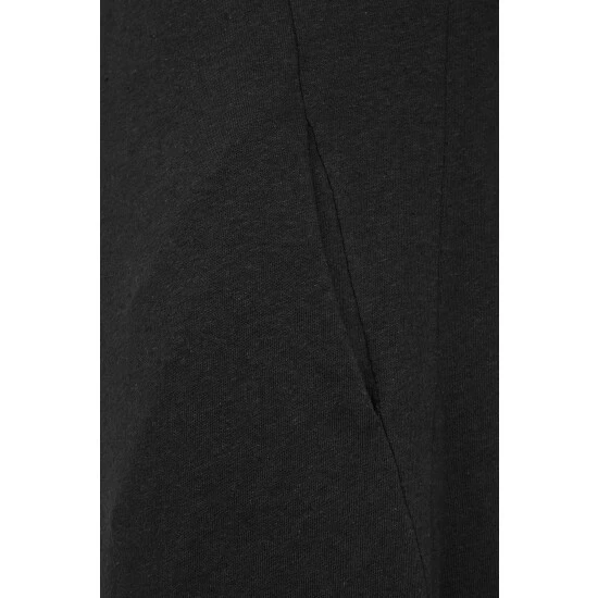 Celtic & Co. Black Linen/Cotton Button Back Dress 4 Celtic & Co. Black Linen/Cotton Button Back Dress - Image 4