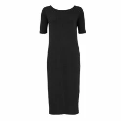 Celtic & Co. Black Linen/Cotton Button Back Dress 12 Celtic & Co. Black Linen/Cotton Button Back Dress -Celtic & Co Shop unnamed file 1236