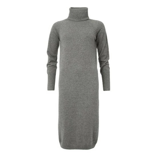 Celtic & Co. Grey Supersoft Midi Roll Neck Dress 4 Celtic & Co. Grey Supersoft Midi Roll Neck Dress - Image 4