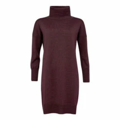 Celtic & Co. Purple Slouchy Fine Knit Roll Neck Dress -Celtic & Co Shop unnamed file 1274