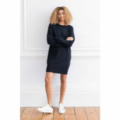 Alternative view of Celtic & Co. Blue Supersoft Slouch Dress