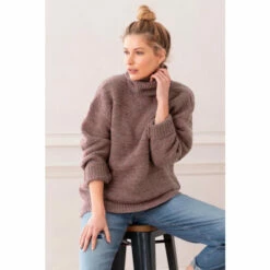 Celtic & Co. Celtic & Co Pink Purl Detail Roll Neck Jumper 2 Celtic & Co. Celtic & Co Pink Purl Detail Roll Neck Jumper -Celtic & Co Shop unnamed file 131