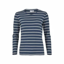 Celtic & Co. Blue Stripe Long Sleeve T-Shirt
