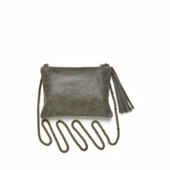 Celtic & Co. Grey Vintage Suede Cross Body Bag -Celtic & Co Shop unnamed file 1367