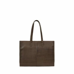 Celtic & Co. Leather Shopper Brown Bag