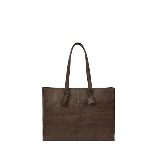 Celtic & Co. Leather Shopper Brown Bag 2 Celtic & Co. Leather Shopper Brown Bag - Image 2