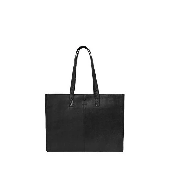 Celtic & Co. Black Leather Shopper Bag 5 Celtic & Co. Black Leather Shopper Bag - Image 5