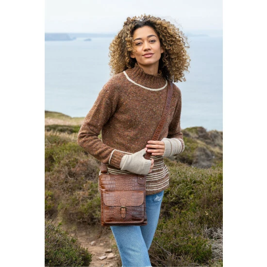 unnamed-file-140.jpg Celtic & Co. Brown Flecked Funnel Neck Jumper -Celtic & Co Shop unnamed file 140