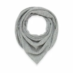 Celtic & Co. Grey Cashmere Triangle Scarf