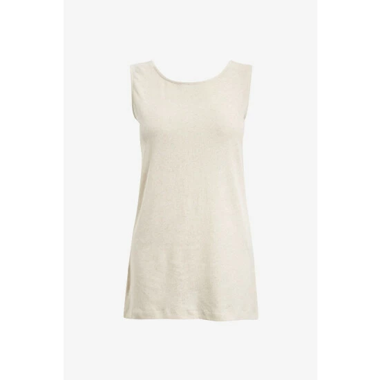 Celtic & Co. Oatmeal Scoop Neck Tunic 3 Celtic & Co. Oatmeal Scoop Neck Tunic - Image 3