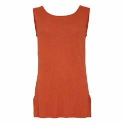 Celtic & Co. Orange Linen And Cotton Scoop Neck Tunic -Celtic & Co Shop unnamed file 1446
