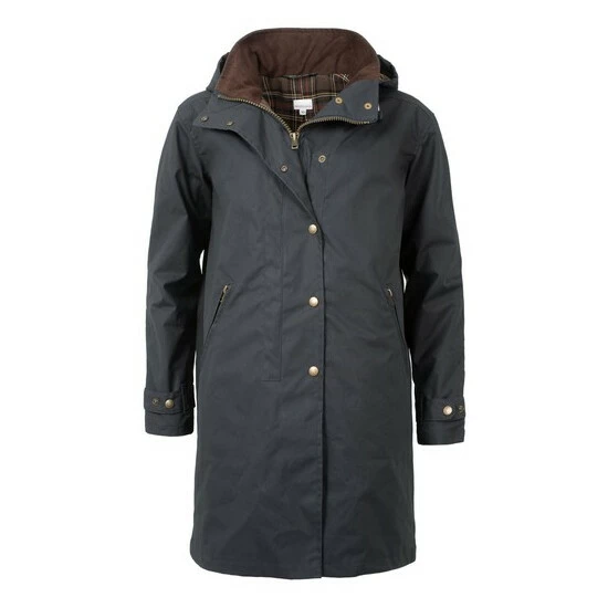 Celtic & Co. Blue Easy Care Wax Cotton Parka 7 Celtic & Co. Blue Easy Care Wax Cotton Parka - Image 7