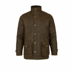 Celtic & Co. Mens Waxed Cotton Brown Jacket -Celtic & Co Shop unnamed file 1468