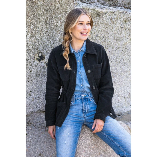 Celtic & Co. Blue Organic Cotton Corduroy Jacket 1 Celtic & Co. Blue Organic Cotton Corduroy Jacket