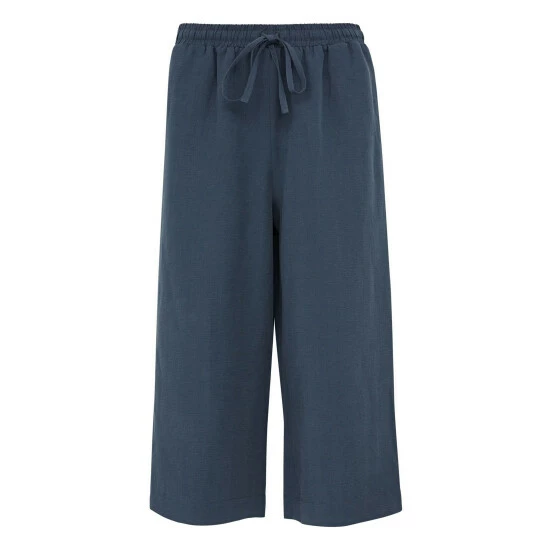 Celtic & Co. Womens Blue Cropped Trousers 2 Celtic & Co. Womens Blue Cropped Trousers - Image 2