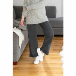 Celtic & Co. Grey Wide Leg Merino Lounge Pants