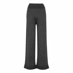 Alternative view of Celtic & Co. Grey Wide Leg Merino Lounge Pants