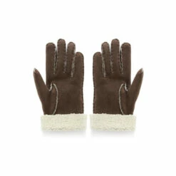 Celtic & Co. Brown Sheepskin Gloves