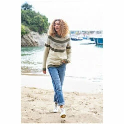 Celtic & Co. Natural Float Stitch Donegal Jumper