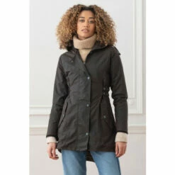 Celtic & Co. Celtic & Co Brown Waxed Riding Coat