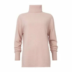 Celtic & Co. Pink Geelong Slouch Roll Neck Jumper 3 Celtic & Co. Pink Geelong Slouch Roll Neck Jumper -Celtic & Co Shop unnamed file 158