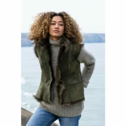 Celtic & Co Shop 20 Celtic & Co. Green Toscana Gilet