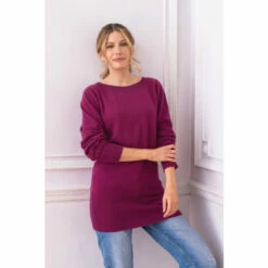 Celtic & Co. Pink Supersoft Slouch Jumper