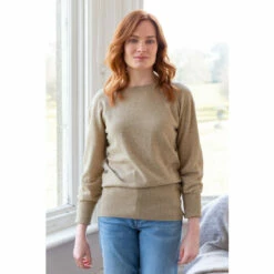 Celtic & Co. Celtic & Co Camel Supersoft Slouch Jumper