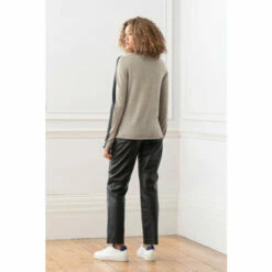 Celtic & Co. Grey Fine Knit Merino Crew Neck Jumper -Celtic & Co Shop unnamed file 196