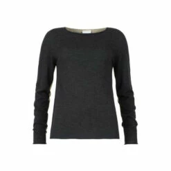 Celtic & Co. Grey Fine Knit Merino Crew Neck Jumper -Celtic & Co Shop unnamed file 200