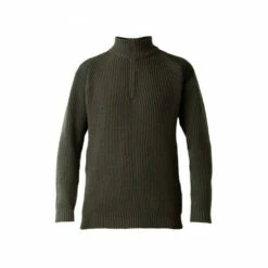 Celtic & Co. Green Mens Ribbed Half Zip Jumper -Celtic & Co Shop unnamed file 204