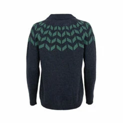 Celtic & Co. Blue Shetland Chevron Yoke Jumper -Celtic & Co Shop unnamed file 259