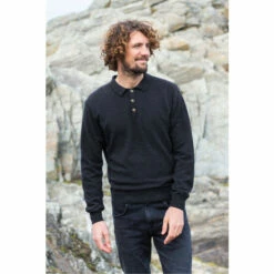 Celtic & Co. Mens Blue Supersoft Jumper