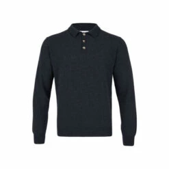 Alternative view of Celtic & Co. Mens Blue Supersoft Jumper