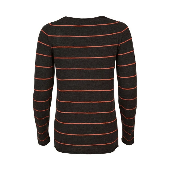 Celtic & Co. Dark Grey Fine Knit Merino Crew Neck Jumper 4 Celtic & Co. Dark Grey Fine Knit Merino Crew Neck Jumper - Image 4