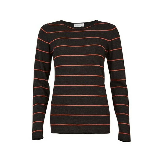Celtic & Co. Dark Grey Fine Knit Merino Crew Neck Jumper 5 Celtic & Co. Dark Grey Fine Knit Merino Crew Neck Jumper - Image 5