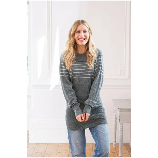 Celtic & Co. Womens Grey Jumper 6 Celtic & Co. Womens Grey Jumper - Image 6